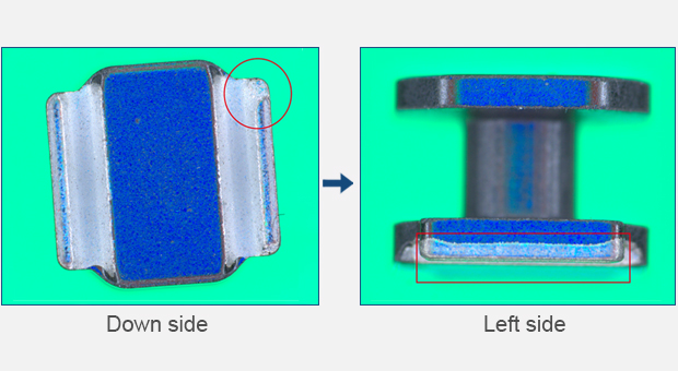 Application of magnetic core surface defect inspection